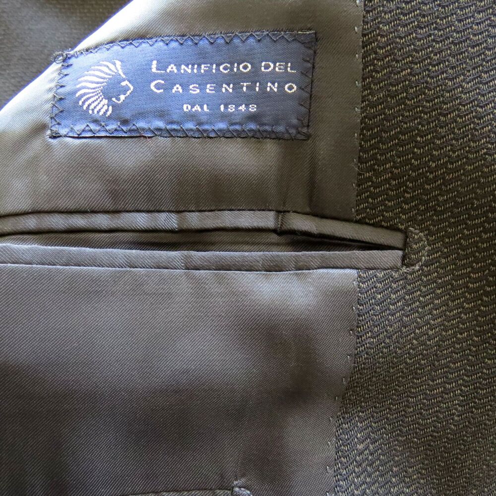 Gianni Menzoni Italy Men's suit jacket 100% High Twist Wool NWOT! - Picture 6 of 10